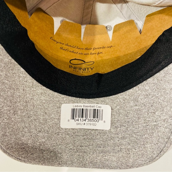 INFINITY HER HEADWEAR Light Gray Baseball Hat - Picture 5 of 6